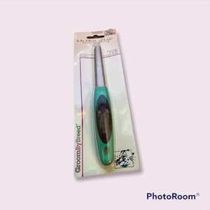 Vo-Toys Ultra Grip Nail File With Handle U Shaped Grooved Coarse Surface Salon